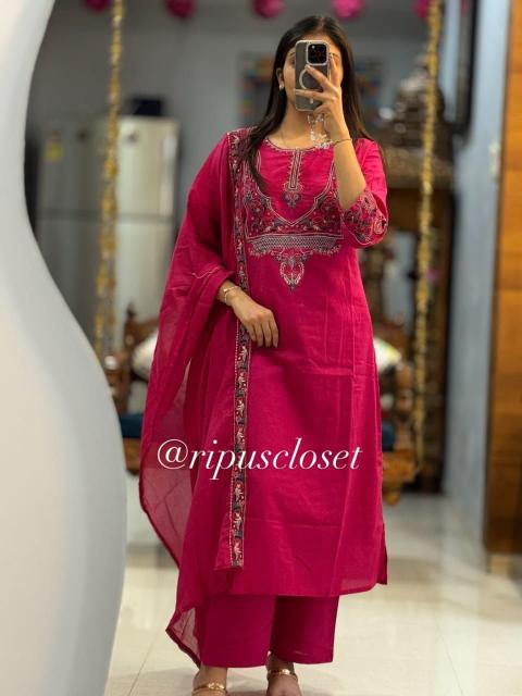 Jaipuri 3pcs wholesale kurtis price in surat